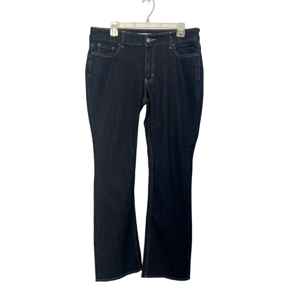 Riders by Lee mid rise boot cut dark wash Jeans Women’s 16 Long